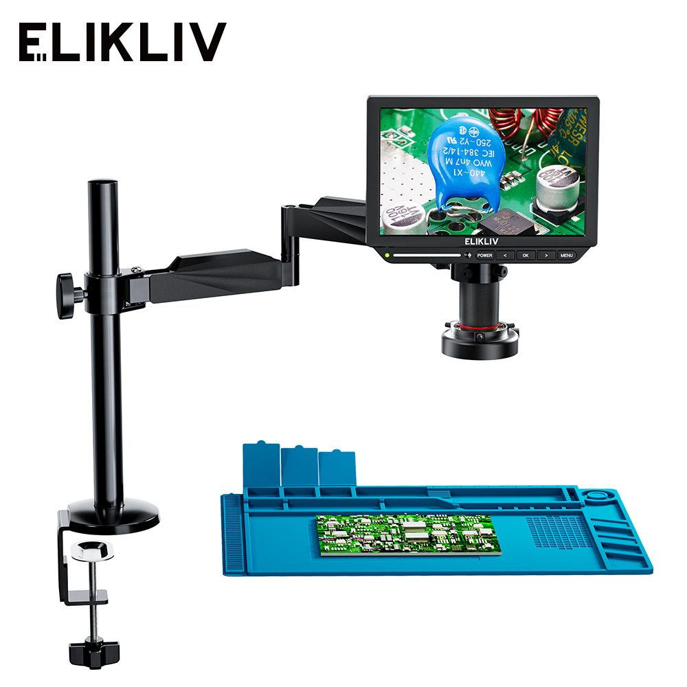 Digital Microscope 4K Hdmi 2000X - Elikliv EM4K Flex 4K cyfrowy mikroskop