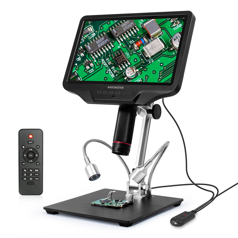 Metallurgical Microscope Inverted - Andonstar AD409 mikroskop cyfrowy HDMI 10.1