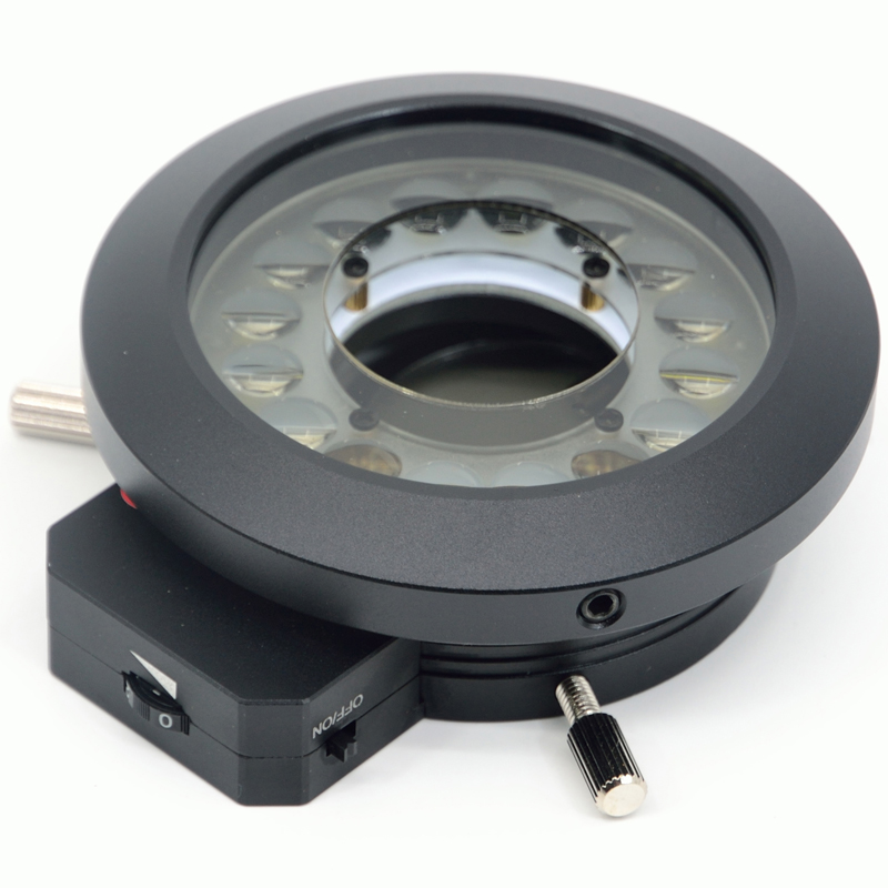 Polarizing Microscope Binocular - Oświetlacz pierścieniowy do mikroskopu FYSCOPE, 16