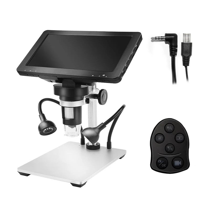 Digital Microscope With Screen 7 Inch - Mikroskop 1200X z 7-calowym ekranem, mikroskop