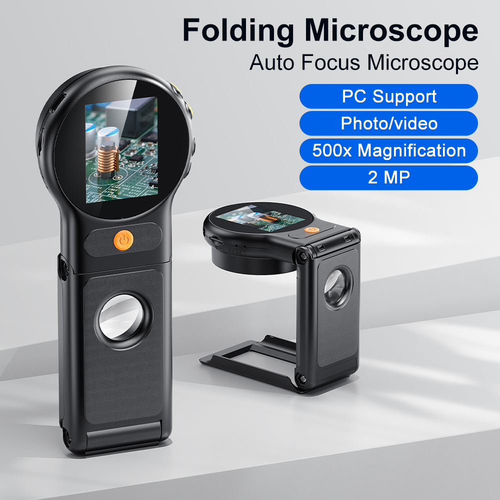 Metallurgical Microscope Inverted - Mikroskop cyfrowy Autofocus 500X z 8