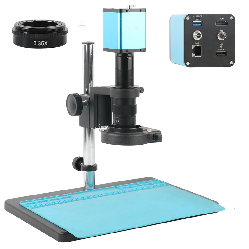 Measuring Microscope Video 1080P - Zestaw Mikroskopu Cyfrowego z Kamery Pomiarowej
