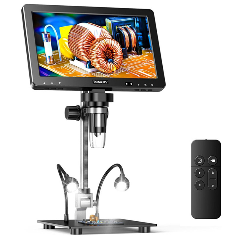 Mikroskop cyfrowy HDMI TOMLOV- – Polarizing Microscope Binocular recenzja i cena