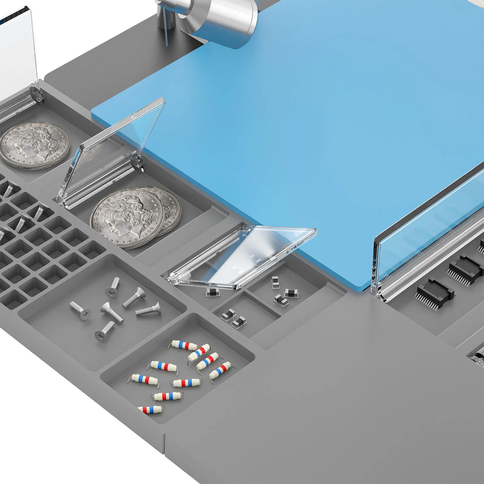 Mikroskop cyfrowy wysokiej roz – Digital Microscope With Screen 7 Inch recenzja i cena