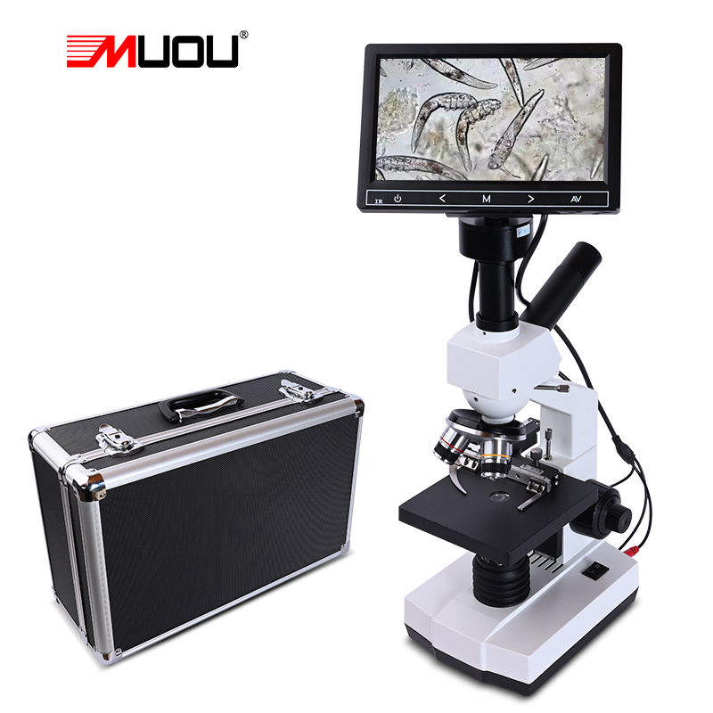 Profesjonalny mikroskop biolog – Digital Microscope With Screen 7 Inch recenzja i cena