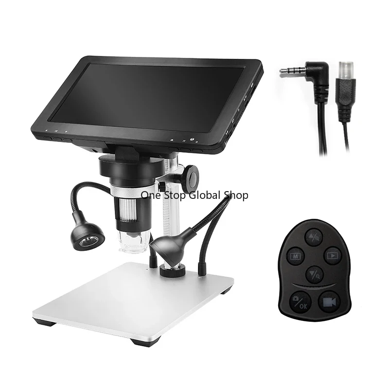 Mikroskop 1200X z 7-calowym ek – Digital Microscope With Screen 7 Inch recenzja i cena