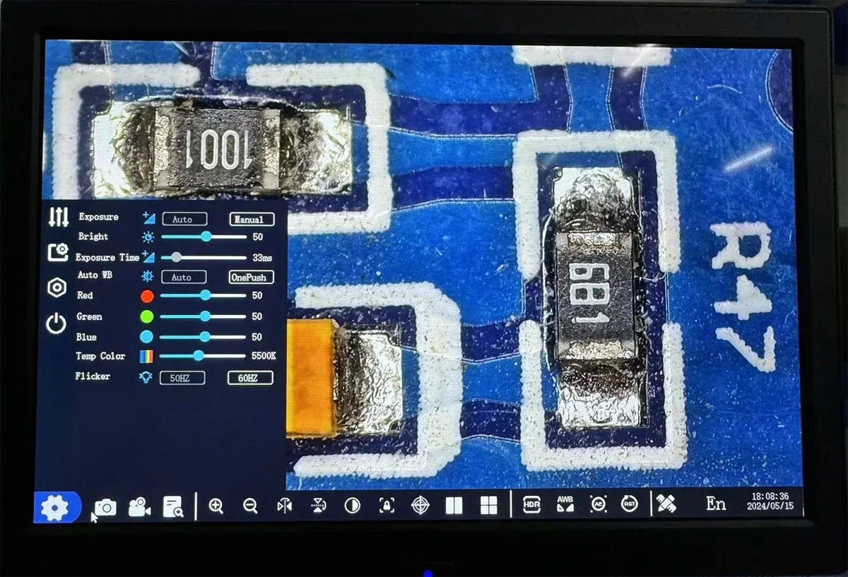 Kamera mikroskopowa IMX307 HDM – Measuring Microscope Video 1080P recenzja i cena