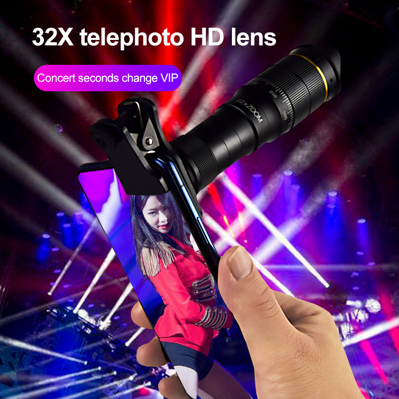 Teleskop 32X do telefonu Obiek – Microscope Camera Sony Imx recenzja i cena