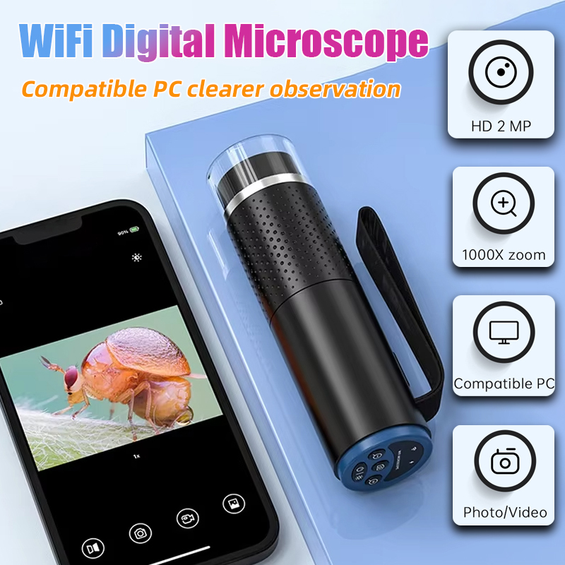 Mikroskop cyfrowy WiFi 50X-100 – Usb Microscope 1000X Digital recenzja i cena