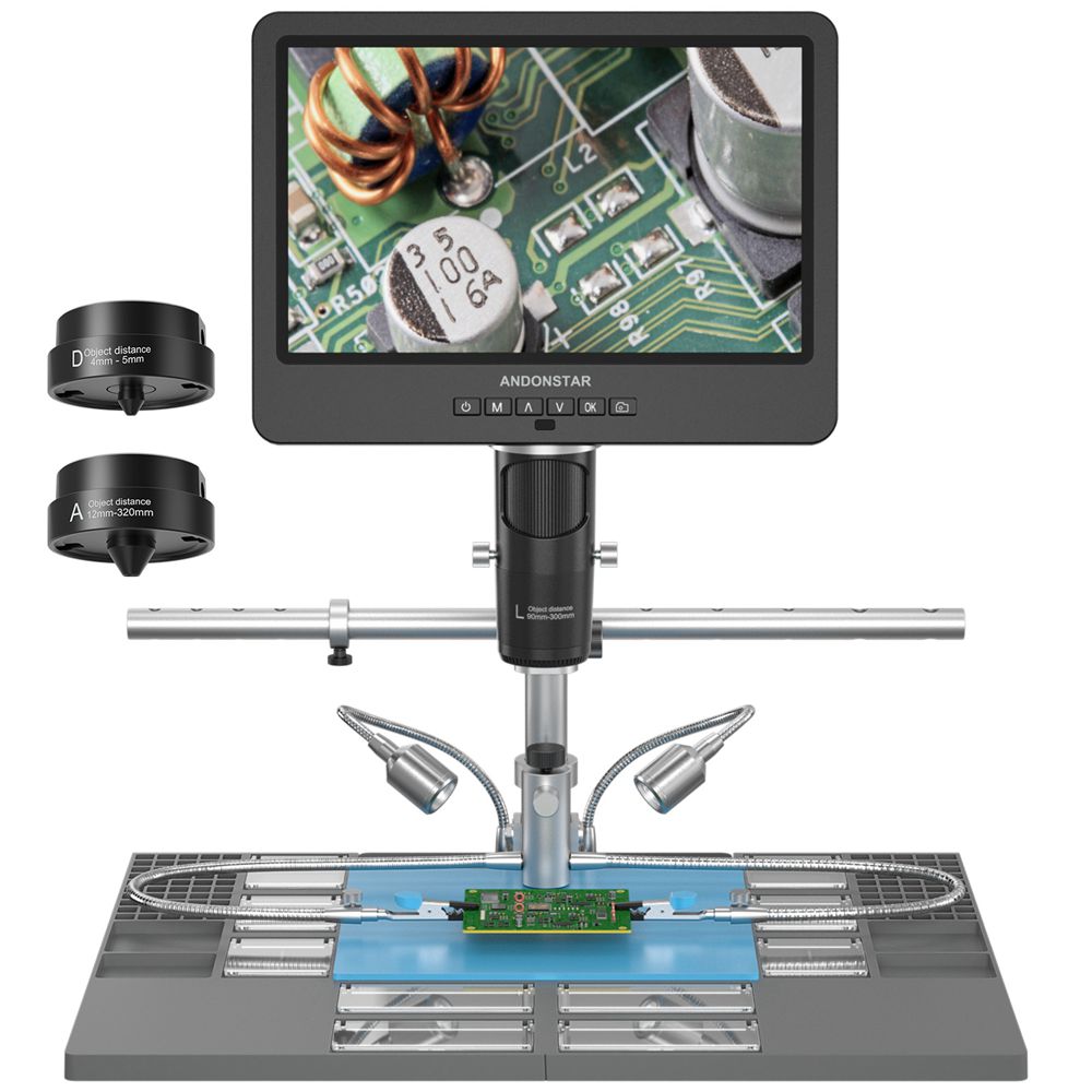 Andonstar Trinokularowy mikros – Metallurgical Microscope Inverted recenzja i cena