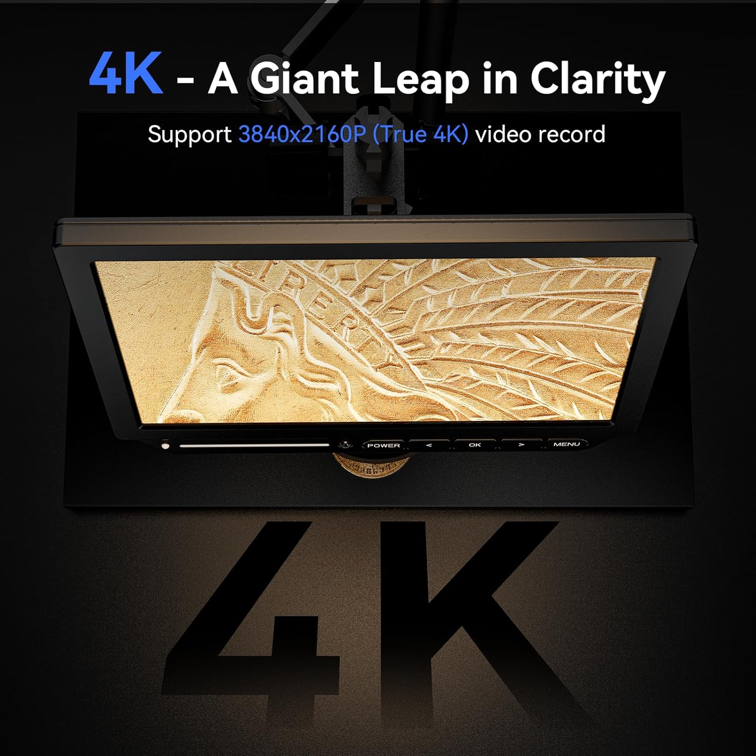 Mikroskop Cyfrowy TOMLOV 4K HD – Digital Microscope 4K Hdmi 2000X recenzja i cena