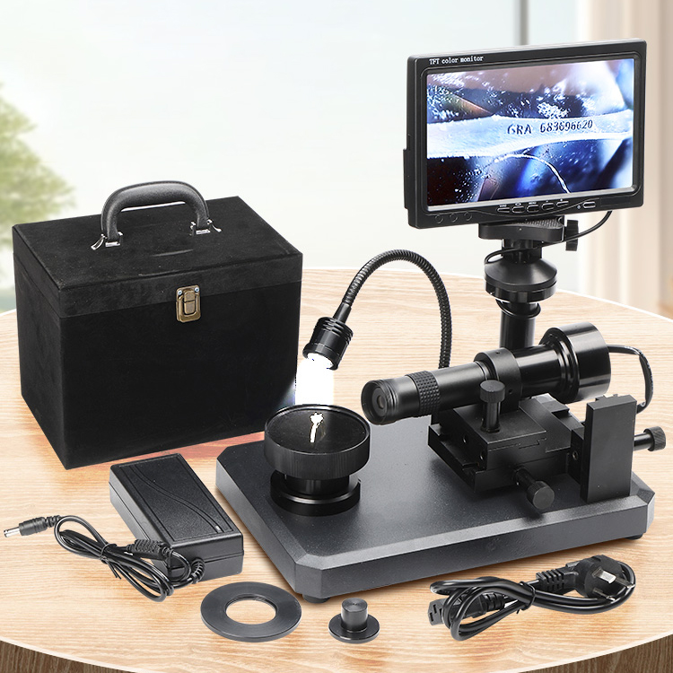 Mocny mikroskop do biżuterii z – Digital Microscope With Screen 7 Inch recenzja i cena