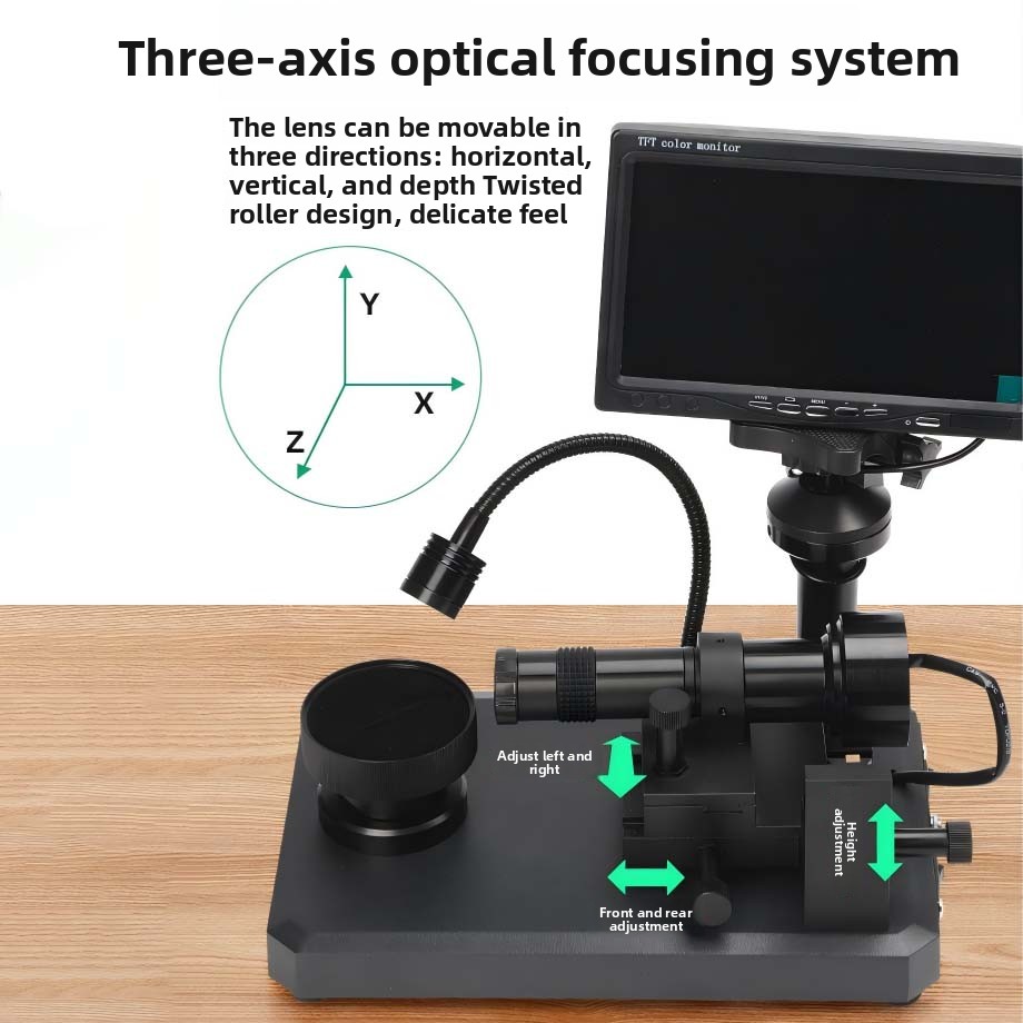 Mocny mikroskop do biżuterii z – Digital Microscope With Screen 7 Inch recenzja i cena