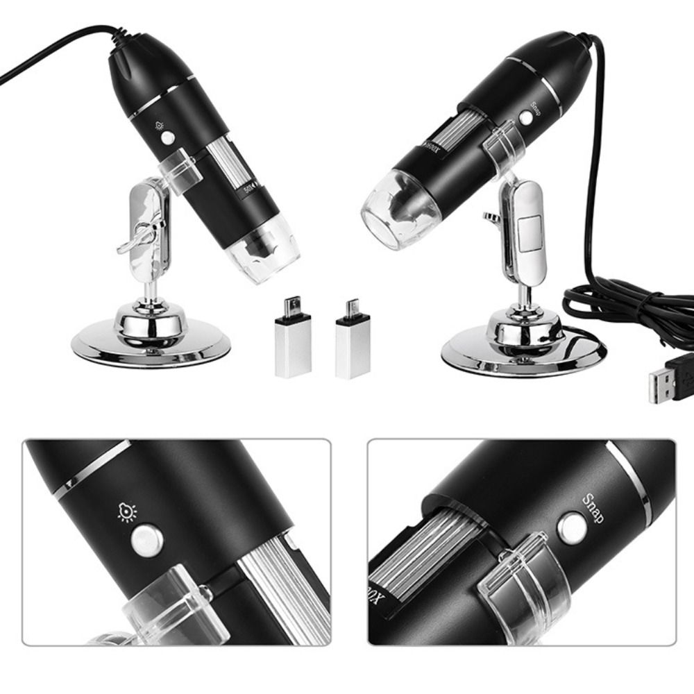 Przenośny mikroskop cyfrowy US – Usb Microscope 1000X Digital recenzja i cena