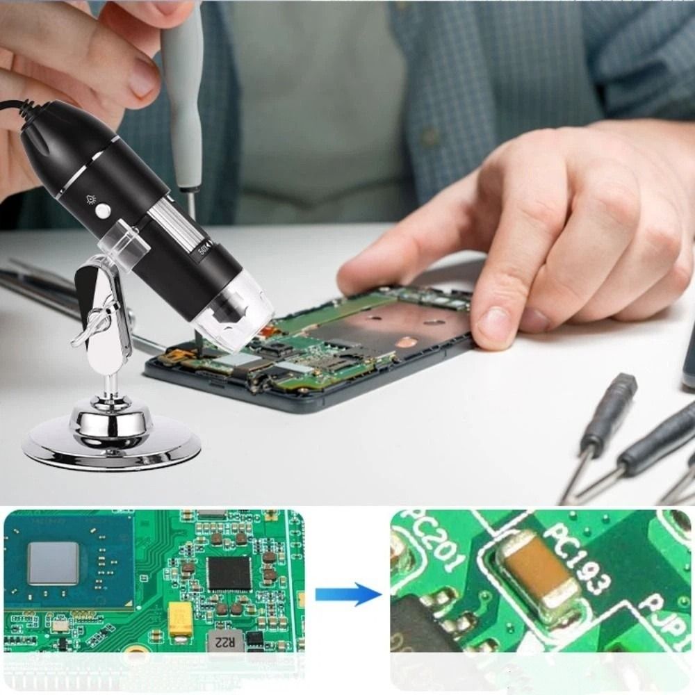 Przenośny mikroskop cyfrowy US – Usb Microscope 1000X Digital recenzja i cena