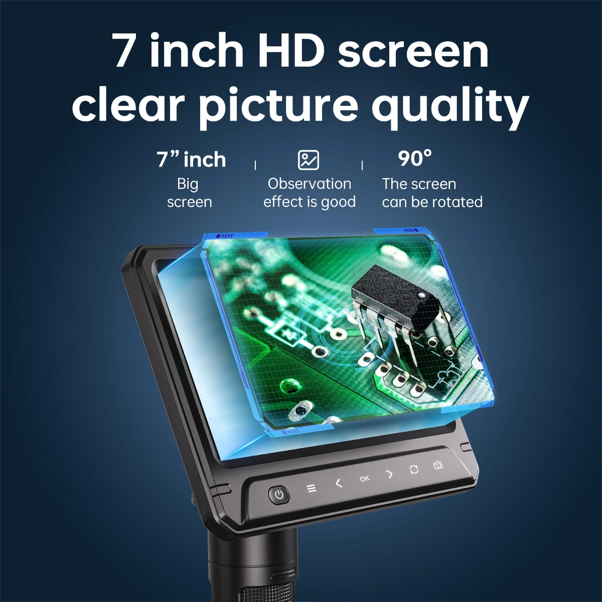 OEM/ODM Mikroskop elektroniczn – Digital Microscope With Screen 7 Inch recenzja i cena