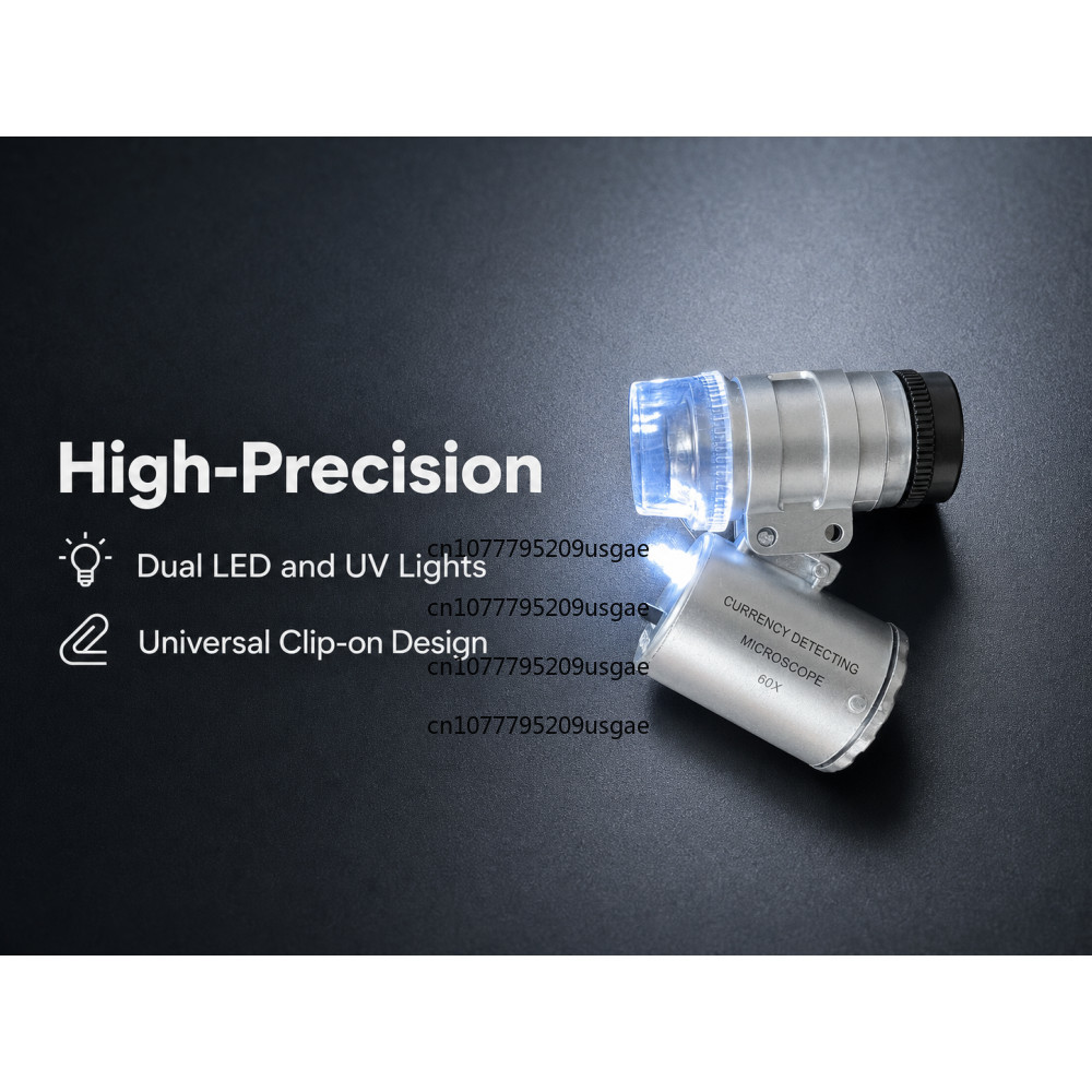 Lupa jubilerska 60x z oświetle – Gem Microscope Jeweler recenzja i cena
