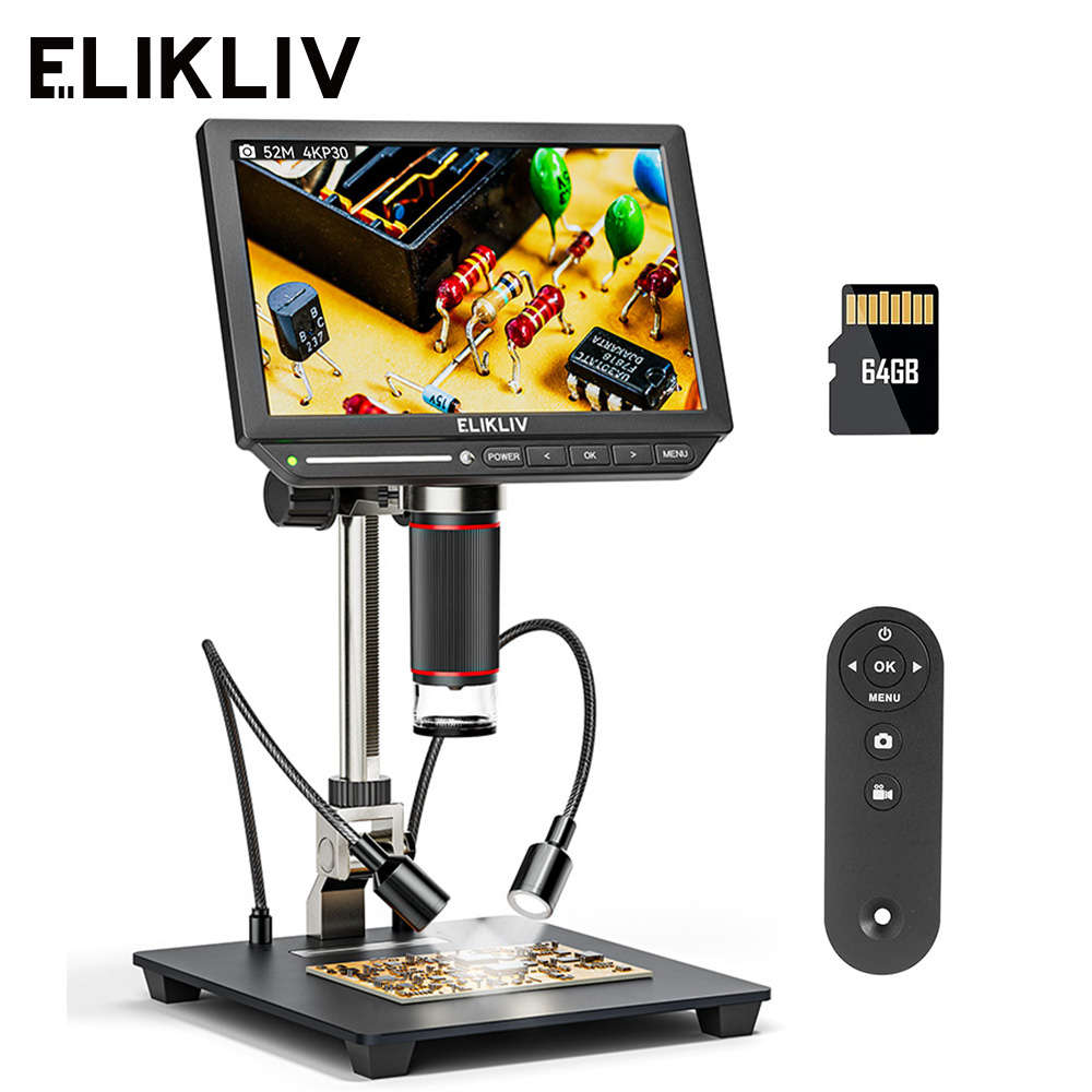 Elikliv EM4K 4K HDMI mikroskop – Digital Microscope 4K Hdmi 2000X recenzja i cena