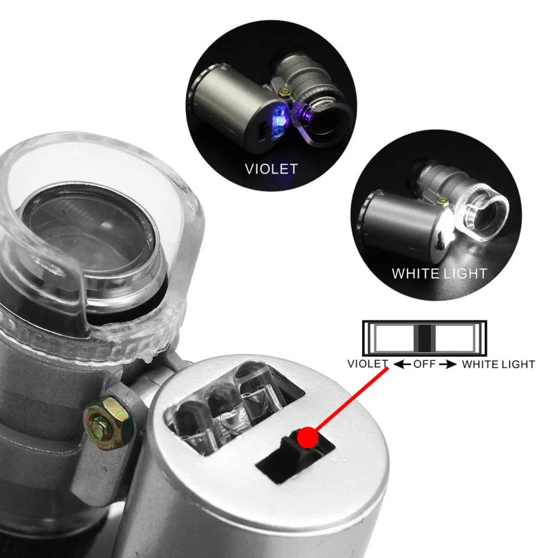 60-krotna lupa jubilerska z di – Gem Microscope Jeweler recenzja i cena