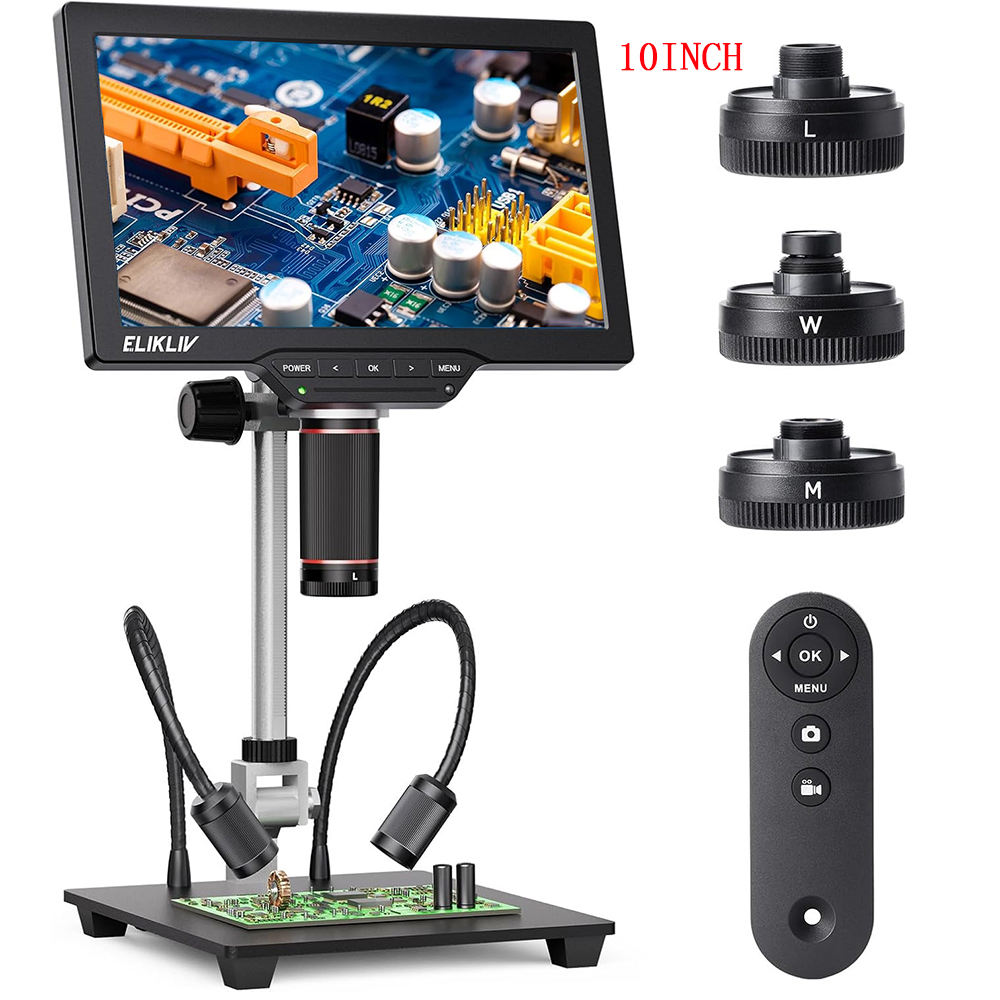 Elikliv TL301 – cyfrowy mikros – Digital Microscope 4K Hdmi 2000X recenzja i cena