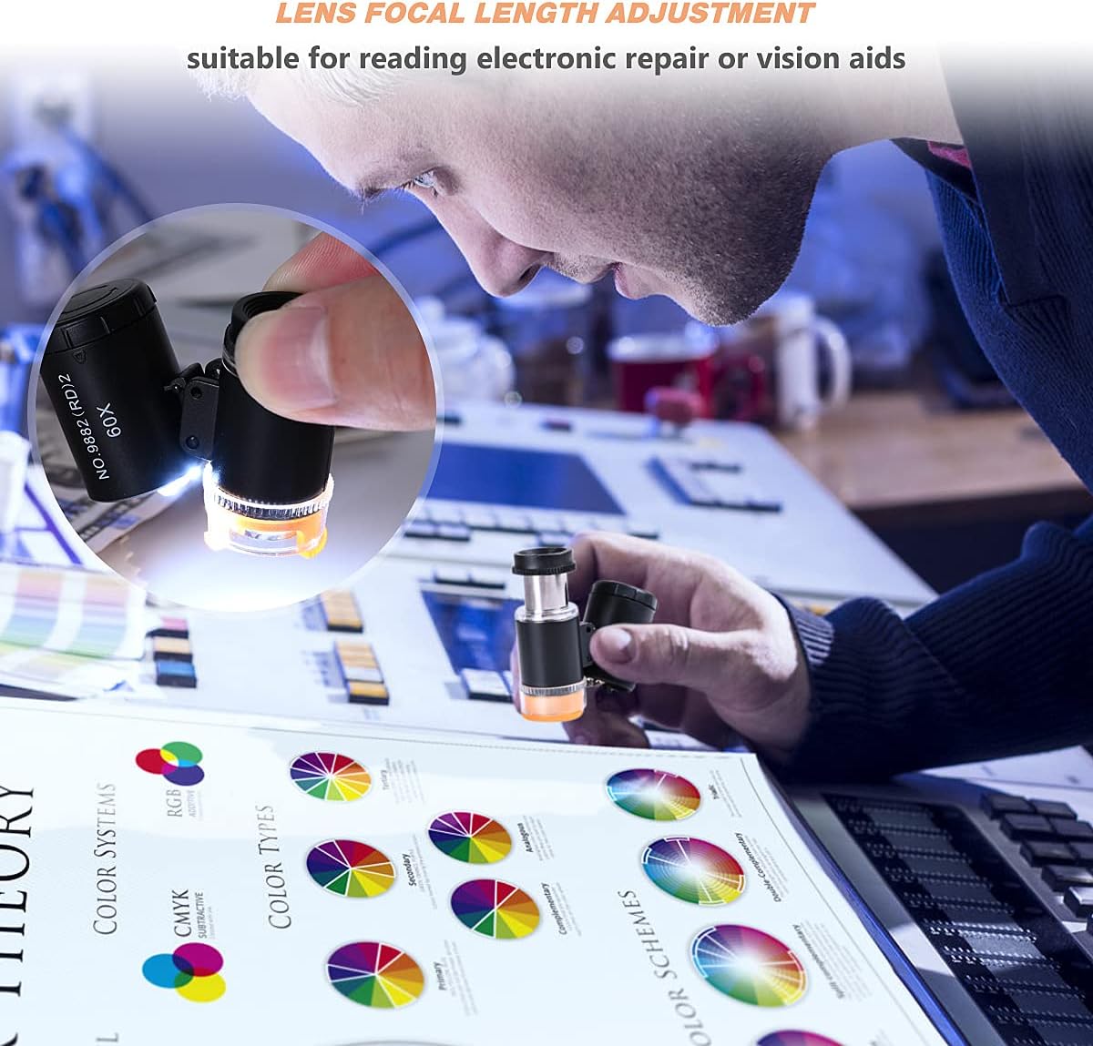 60X Mini kieszeń mikroskop lup – Gem Microscope Jeweler recenzja i cena