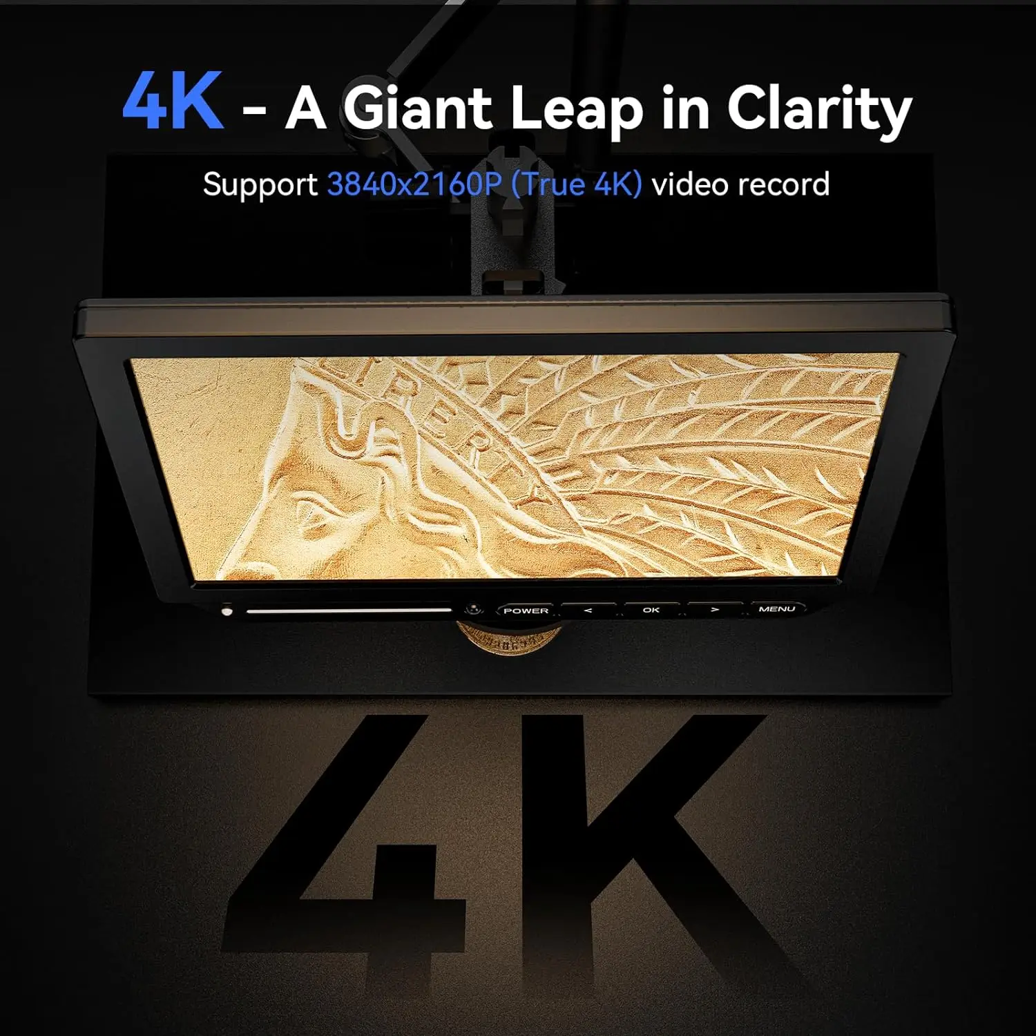 Mikroskop Cyfrowy TOMLOV 4K z  – Digital Microscope 4K Hdmi 2000X recenzja i cena